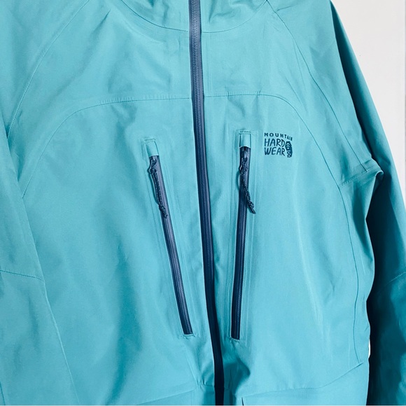 Mountain Hardware ski jacket - teal women’s L - Picture 4 of 11